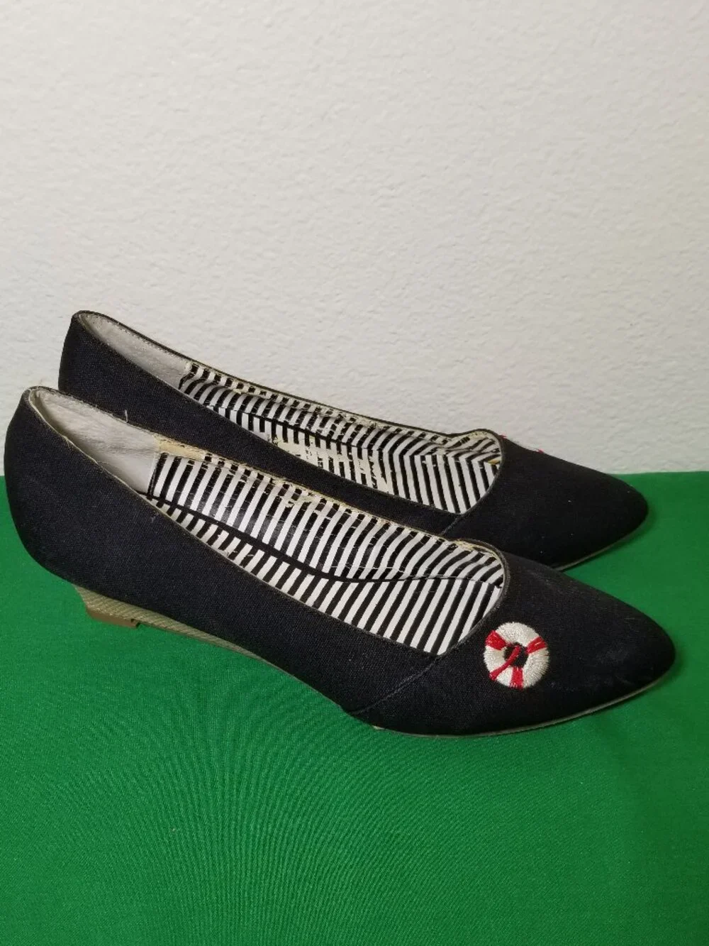 Bait Footwear Wedge Heels Women Size 7 Boating Yachting Cruise Sailing Coast